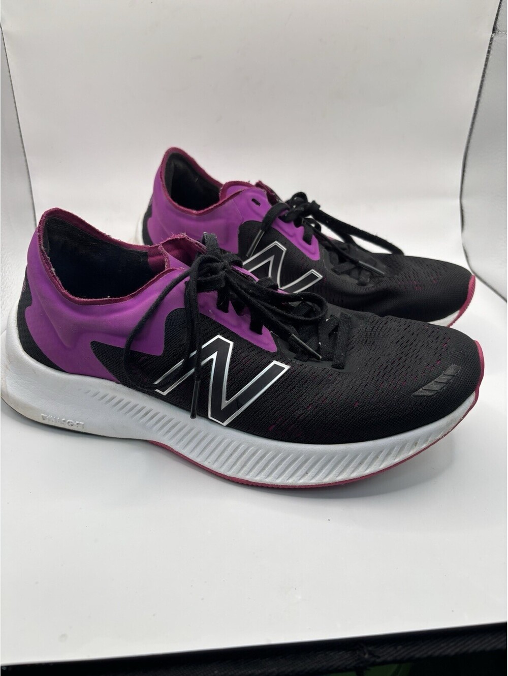New Balance Women's Running Shoes Black Purple Size 8
